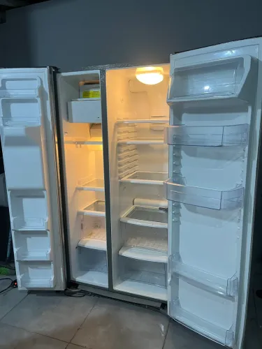 Geladeira ge side by side