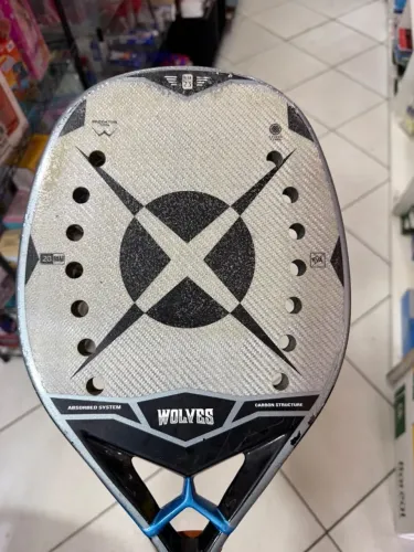 Vendo raquete de beach tennis heroes wolves
