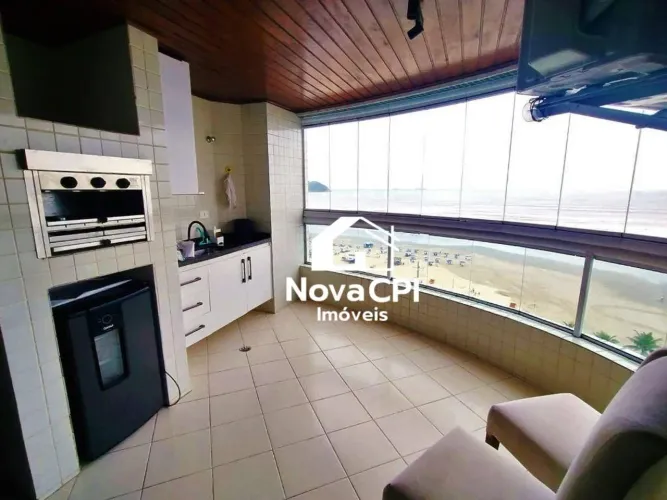 Apartamento com 3 Quartos para alugar na Vila Guilhermina Praia Grande/SP