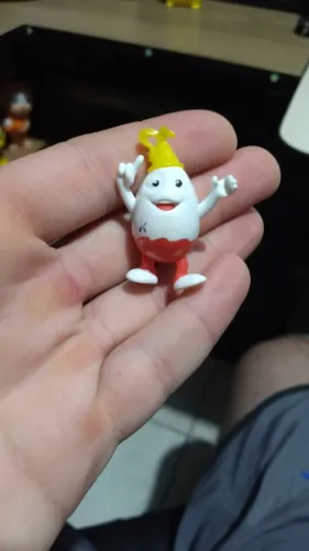 Miniatura Colecionável Mascote Kinder Ovo