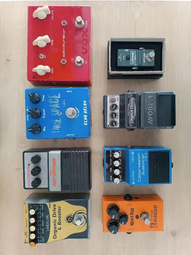 Pedais e Pedaleira para Guitarra 