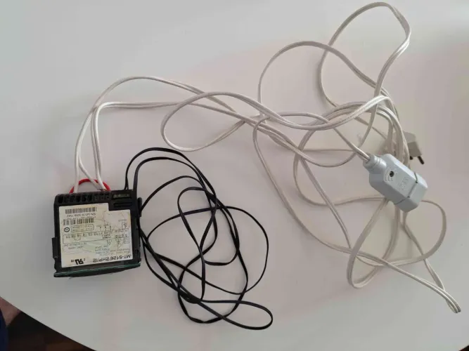 controlador de temperatura Full Gauge MT512E 2HP termostato com cabos e tomada,