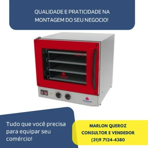 Forno Turbo Fast Oven Progas Novo