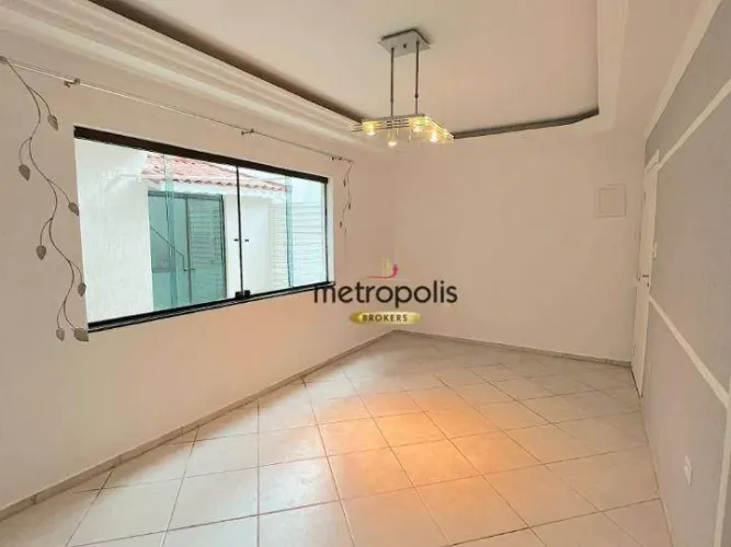 Sobrado com 4 dormitórios à venda, 322 m² por R$ 1.600.000,00 - Campestre - Santo André/SP
