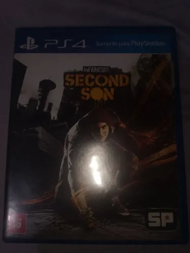 2 jogos de play 4 : Second son e The walking dead