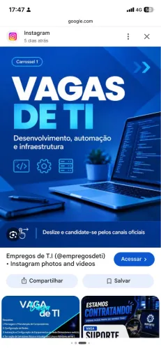Informática, treinamento e suporte