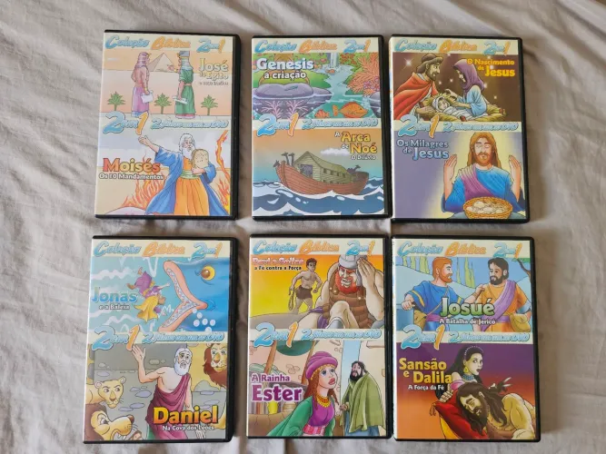 DVD's Bíblicos infantis