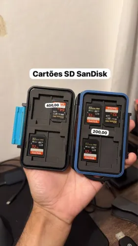 Cartão SD SanDisk 32gb e 64gb