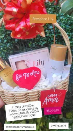 Cesta de Presente Lily
