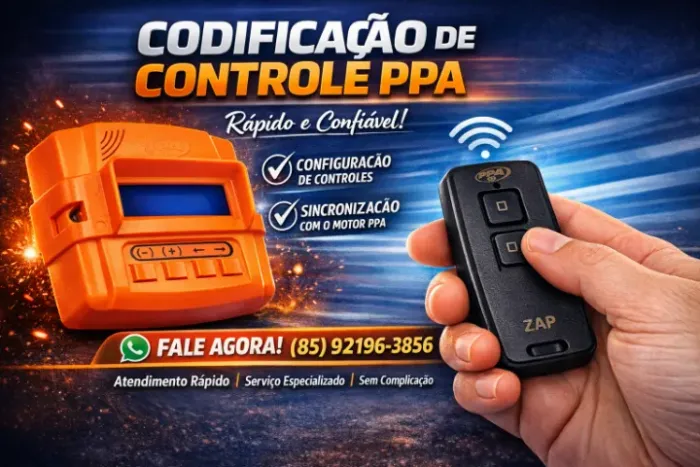 Seu Controle PPA Não Funciona? Eu Faço a Codificação!