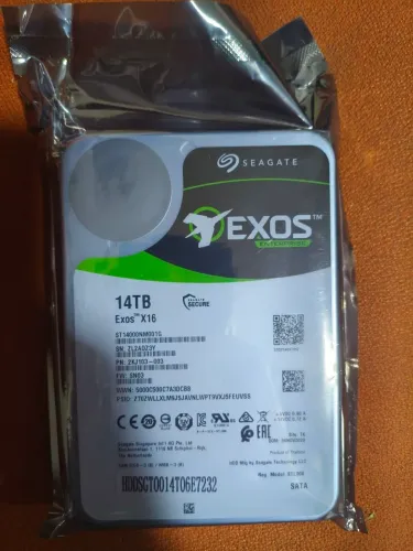Hd 14tb Exos x16 enterprise lacrado
