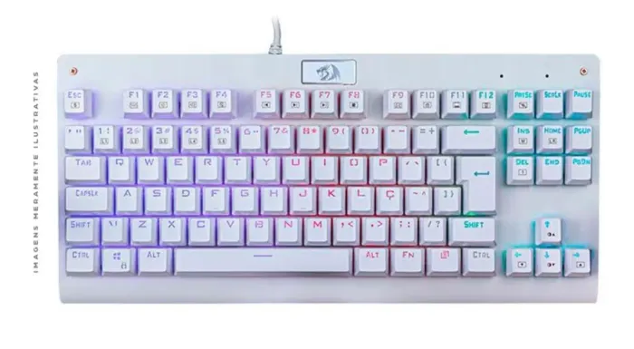 Teclado Redragon Dark Avenger Branco