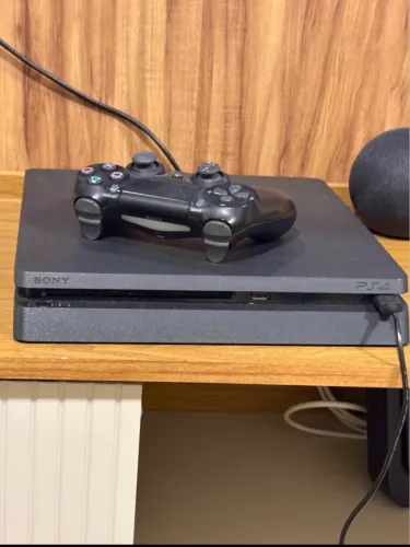 PlayStation 4 PS4 1 TB + Caixa + Controle + Jogos