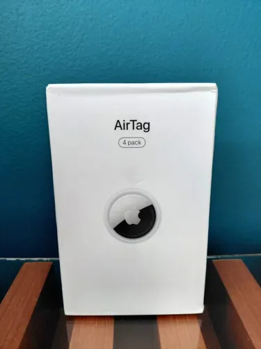 Apple AirTag - Kit com 4 Unidades | Novo e Lacrado