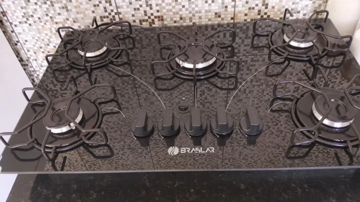 Cooktop Braslar 5 bocas