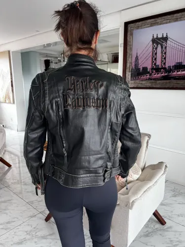 Jaqueta da harley Davidson de Halloween comemorativa ! Exclusiva !!