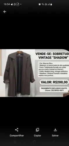 SOBRETUDO VINTAGE SHADOW