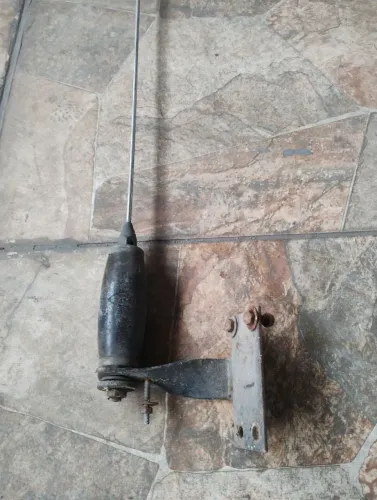 Antena com o suporte para rádio Px