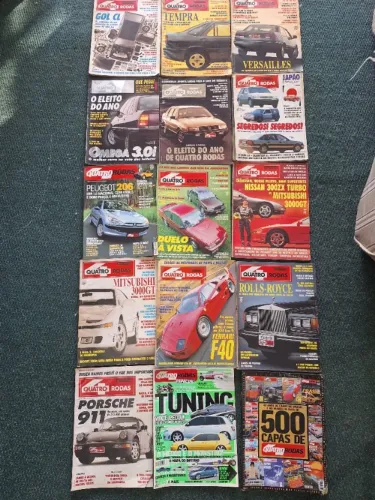 Revistas 4 rodas, Quatro Rodas, 4Rodas. Lote
