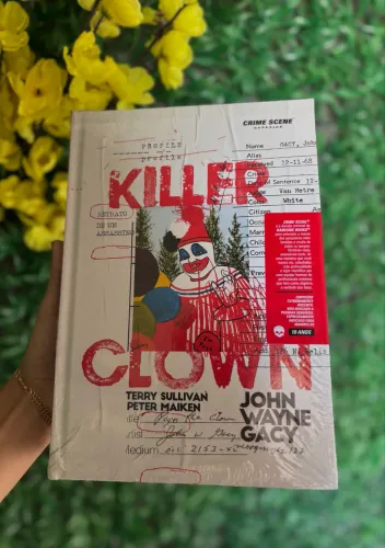 Livro Killer Clown Profile: Retrato de um Assassino - Darkside.