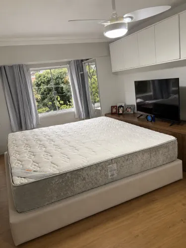Colchão King Size Ortobom Orthopur - Espuma Viscoelástica + Alta Densidade | 1,98 x 1,85 m