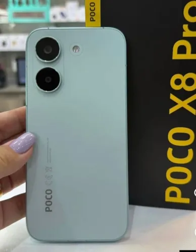 Smartphone Poco X8 PRÓ 512GB 8GB RAM - Verde Lacrado com Garantia Versão Global 