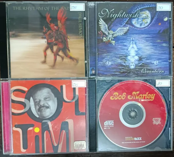 Lote 4 CD's por apenas 80 Reais! 