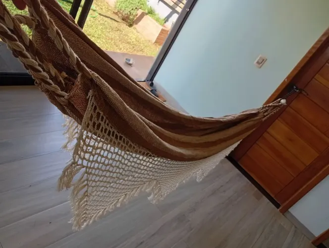 2 Redes de Descanso Trazidas do Paraguai (Uma está nova)