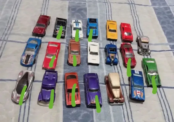 Carrinhos já vendido