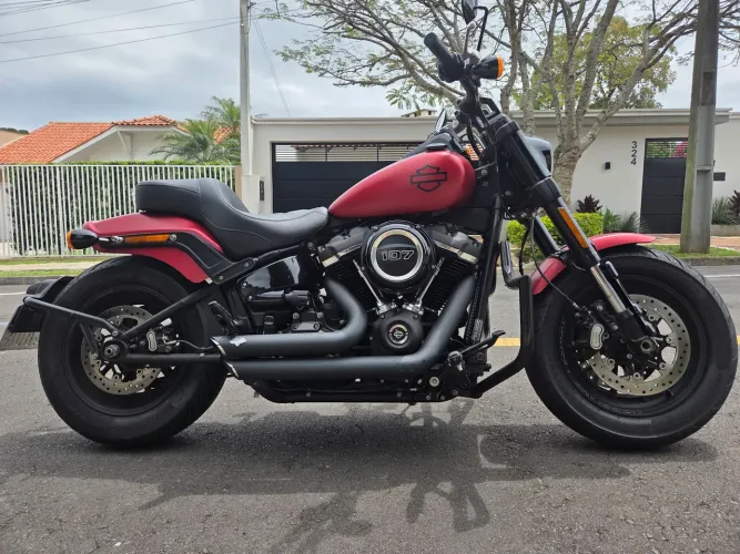 Harley-Davidson Fat Bob FXFB 2019 | 21.700 km | Vance & Hines