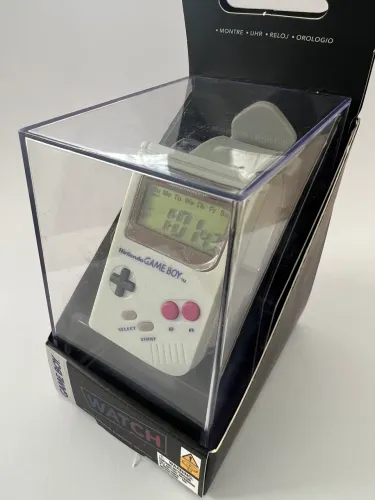 Relógio Digital Retrô Exclusivo Game Boy Novo