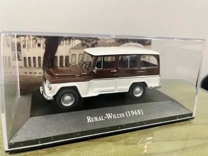 Miniatura de metal rural willys
