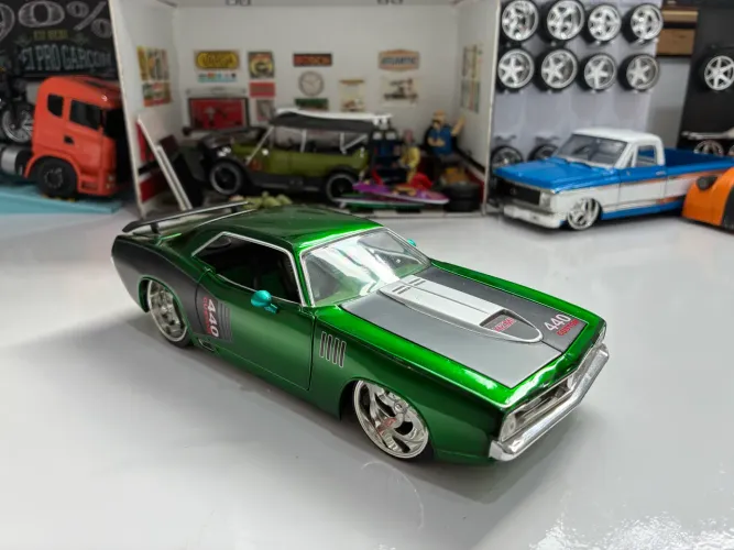 Miniatura barracuda 446 verde