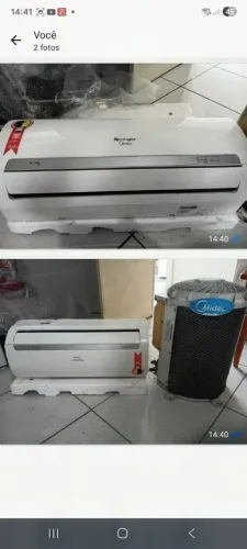 Ar condicionado split 9.000 btus Springer mídia 220V