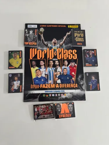 Album World Class 2024 completo para colar