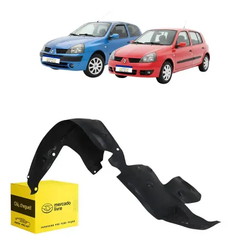 Parabarro Dianteiro Clio 2003 04 05 06 07 08 09 10 11 12 Le