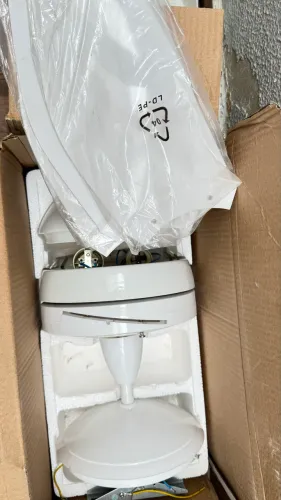 VENTILADOR TETO ALISEU SMART BRANCO COM CONTROLE REMOTO 110v