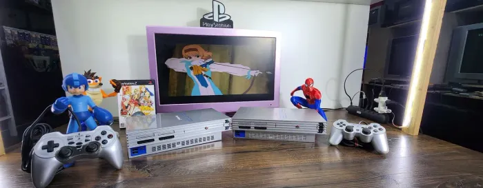 Playstation 2 edição Silvér prata bloqueado japones original