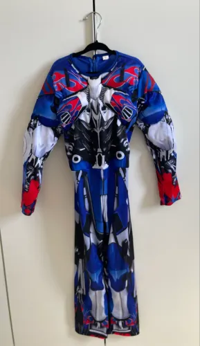 FANTASIA TRANSFORMER OPTIMUS PRIME COM ENCHIMENTO - TAM S