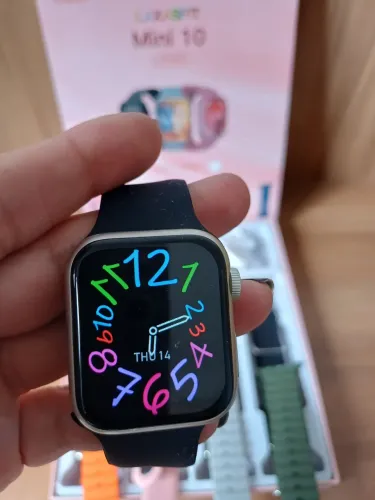 Smartwatch mini kit prata 