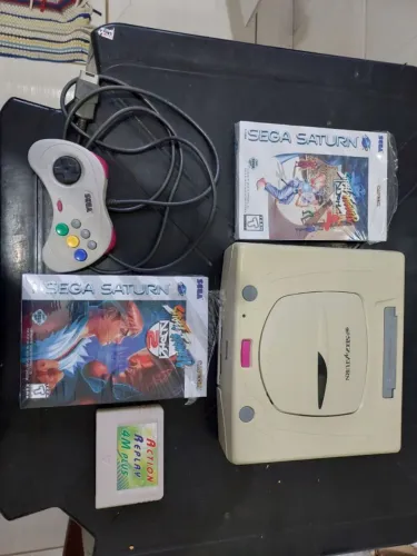 SEGA SATURNO PARA GAMERS EXIGENTES,FRETE GRÁTIS