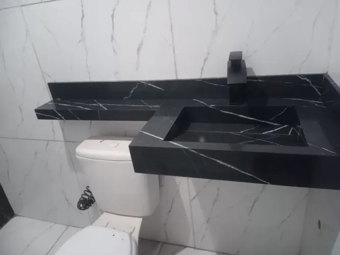 Pias esculpida em porcelanato João pessoa