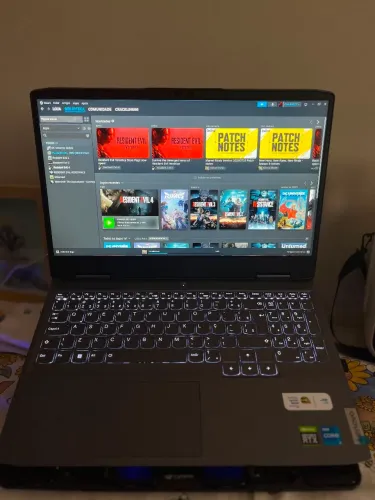 Vendo Notebook Gamer Lenovo LOQ (Estado de Novo!) - Core i5 | RTX 2050 | 16GB RAM