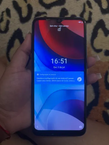 Moto E7 power pra vender