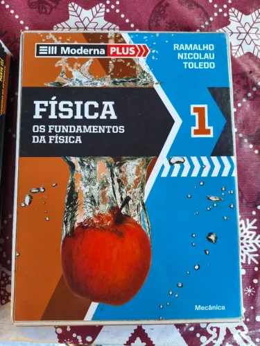 Coleção "Os fundamentos da Física" editora Moderna Plus - módulo 1, 2 e + o 3 DE BÔNUS!