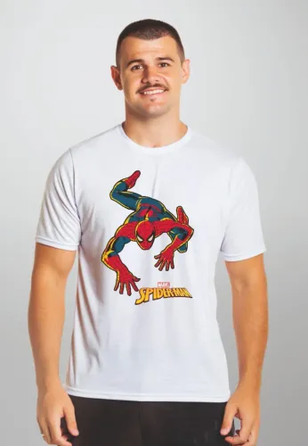 Camisa Branca Homem Aranha 2026