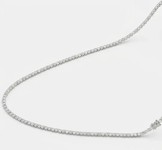 Colar Riviera Luxo Cravejado - Elegância e Brilho Incomparável