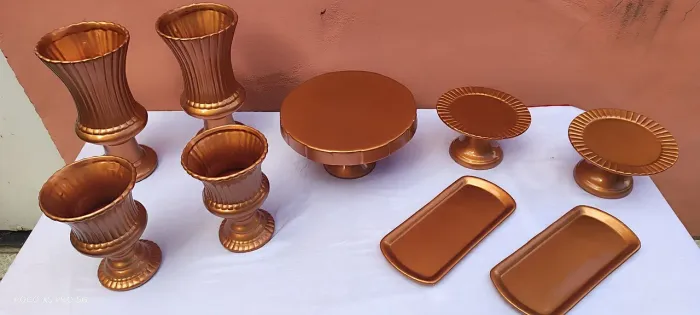 Kit festa em cerâmica