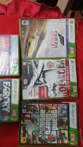 JOGOS ORIGINAIS XBOX 360 5 JOGOS POR $400,00