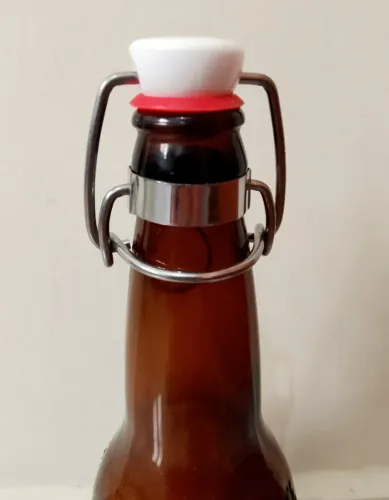 TAMPINHAS FLIP TOP PARA CERVEJA ARTESANAL - KIT COM 8 UNIDADES